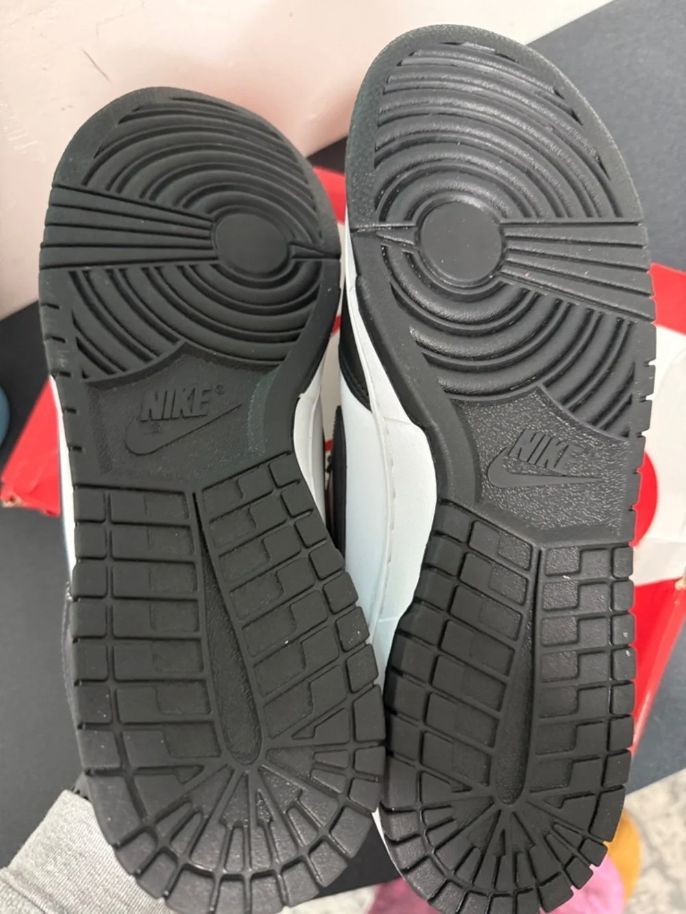 Nike Black and White Low-Top Panda Dunks